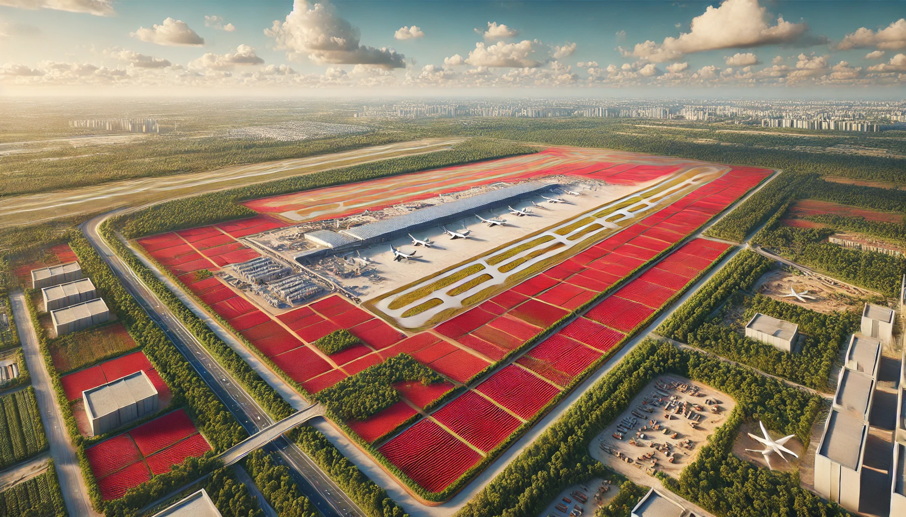 Plots near jewar international airport
