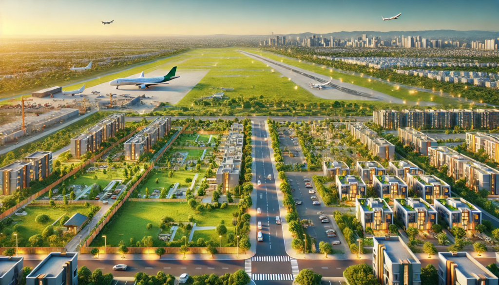 Plots near jewar international airport